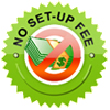 no setup fee